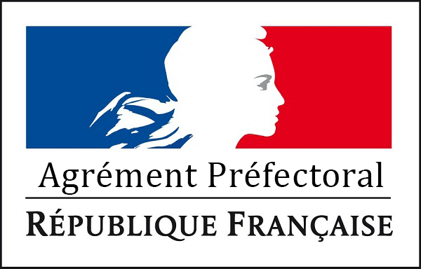 logo agrément préfectoral République Française